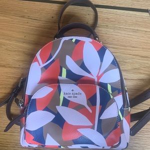 Beautiful Floral backpack, like new